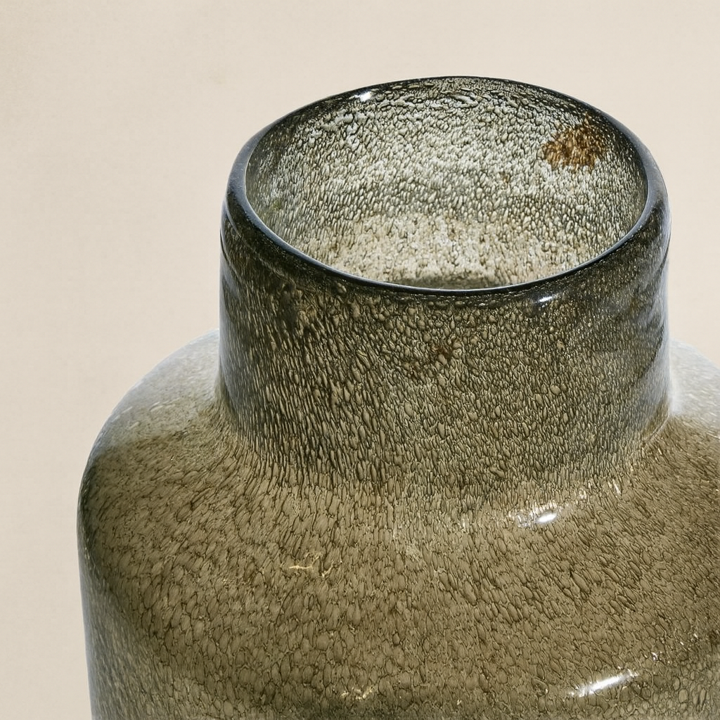 Dune Orbit Vase - Smoke