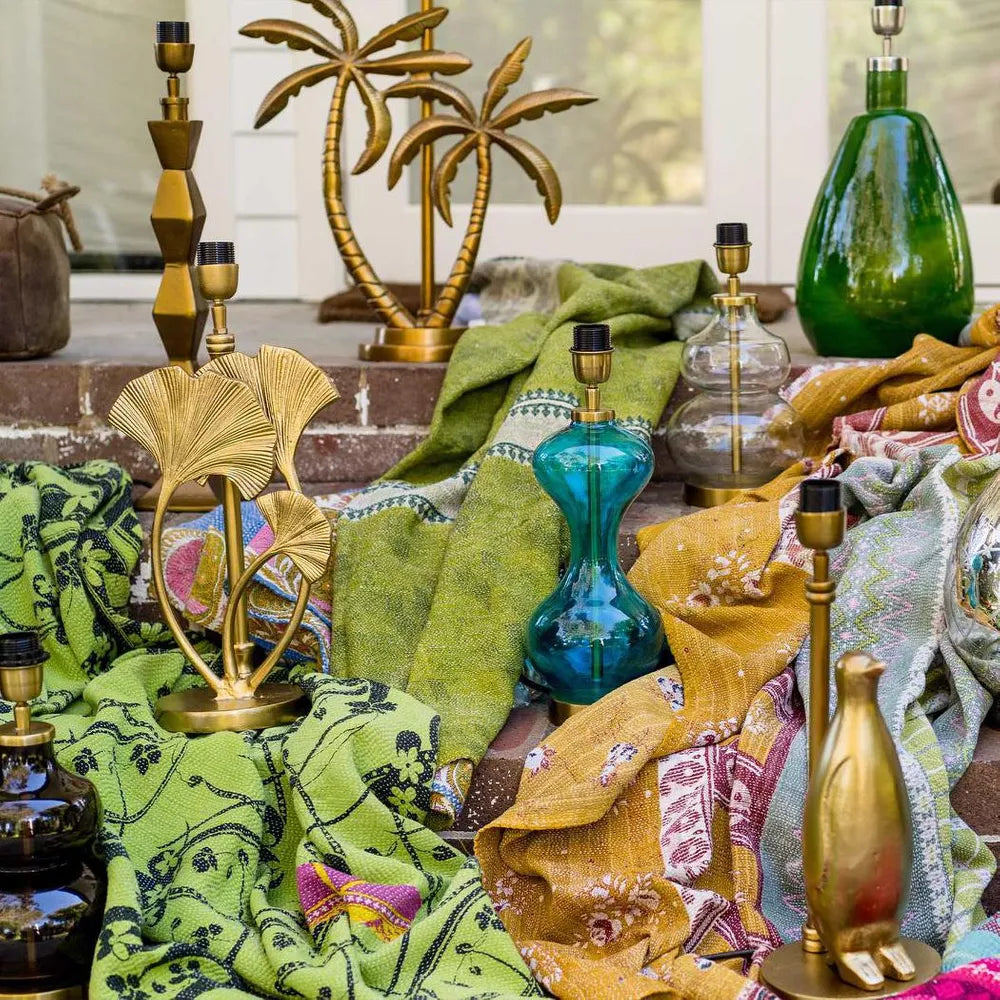 Palm Tree Table Lamp - Base Only