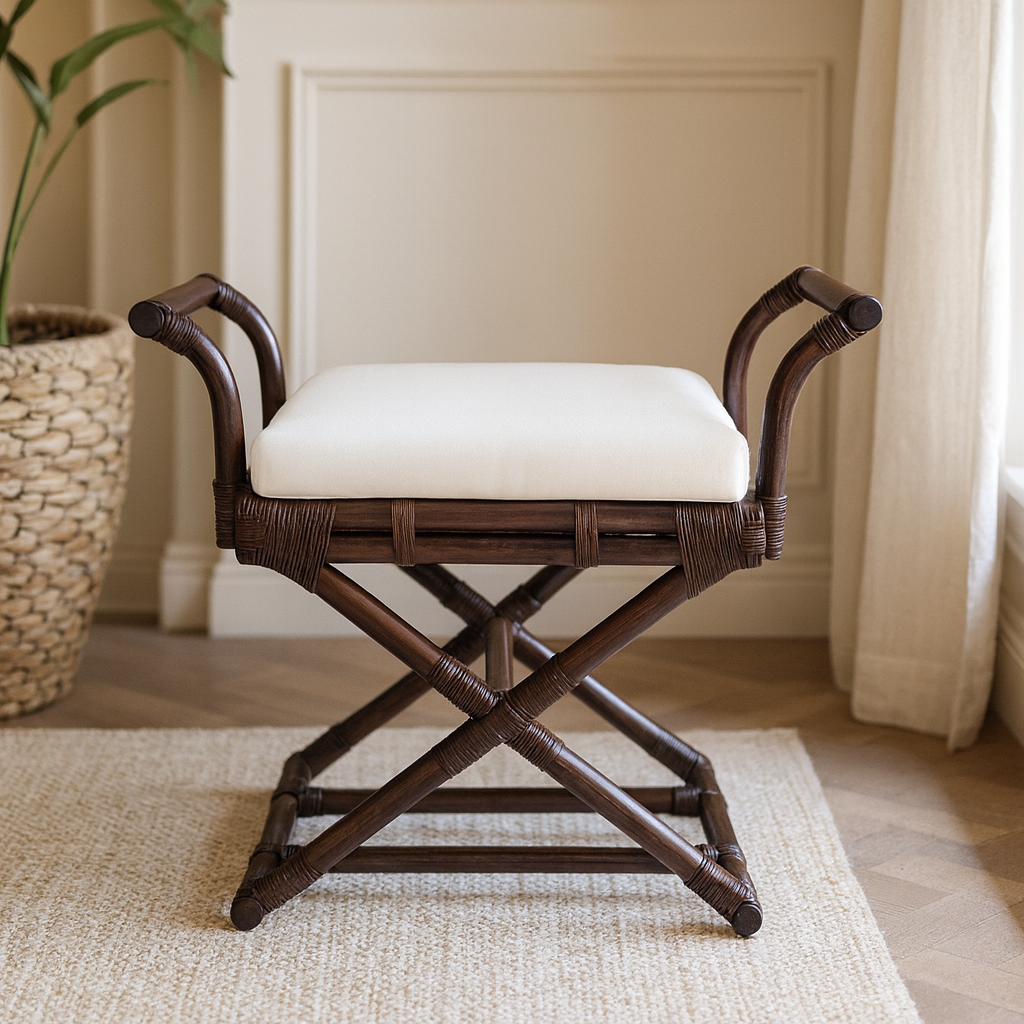 Colonial Antique Style Stool Handmade