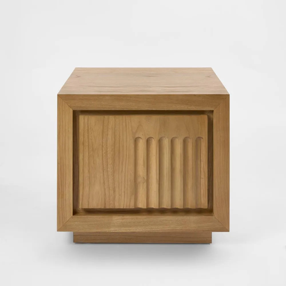 Tully Bedside Table, Natural