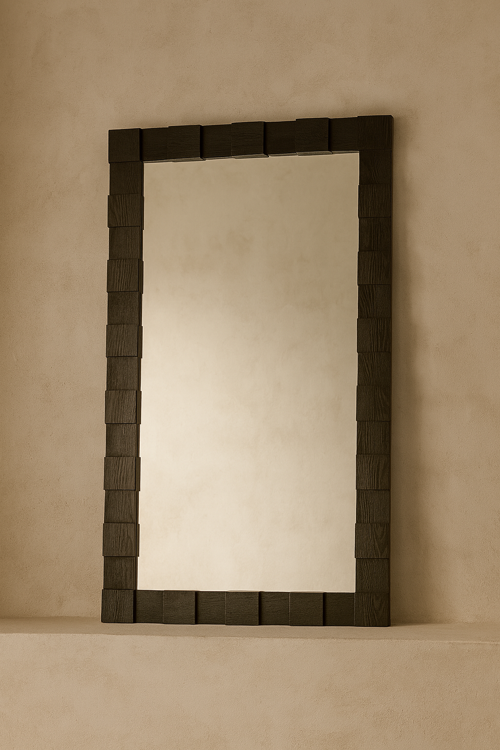 Totem Floor Mirror - Black