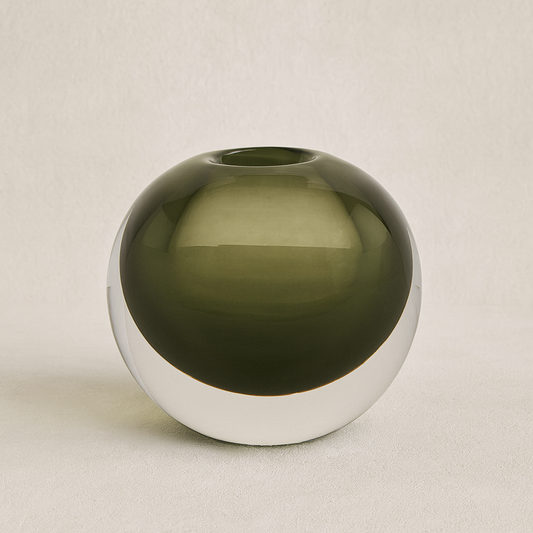 Cinder Vase - Smoke