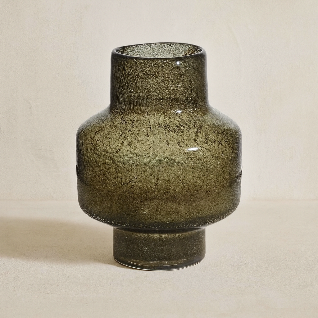 Dune Orbit Vase - Smoke