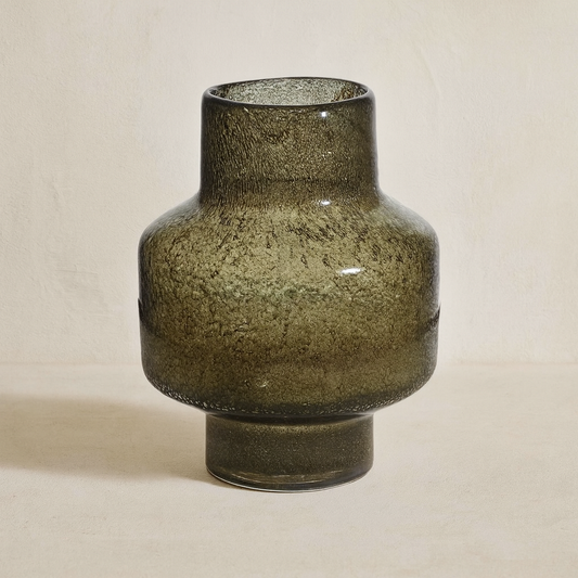 Dune Orbit Vase - Smoke