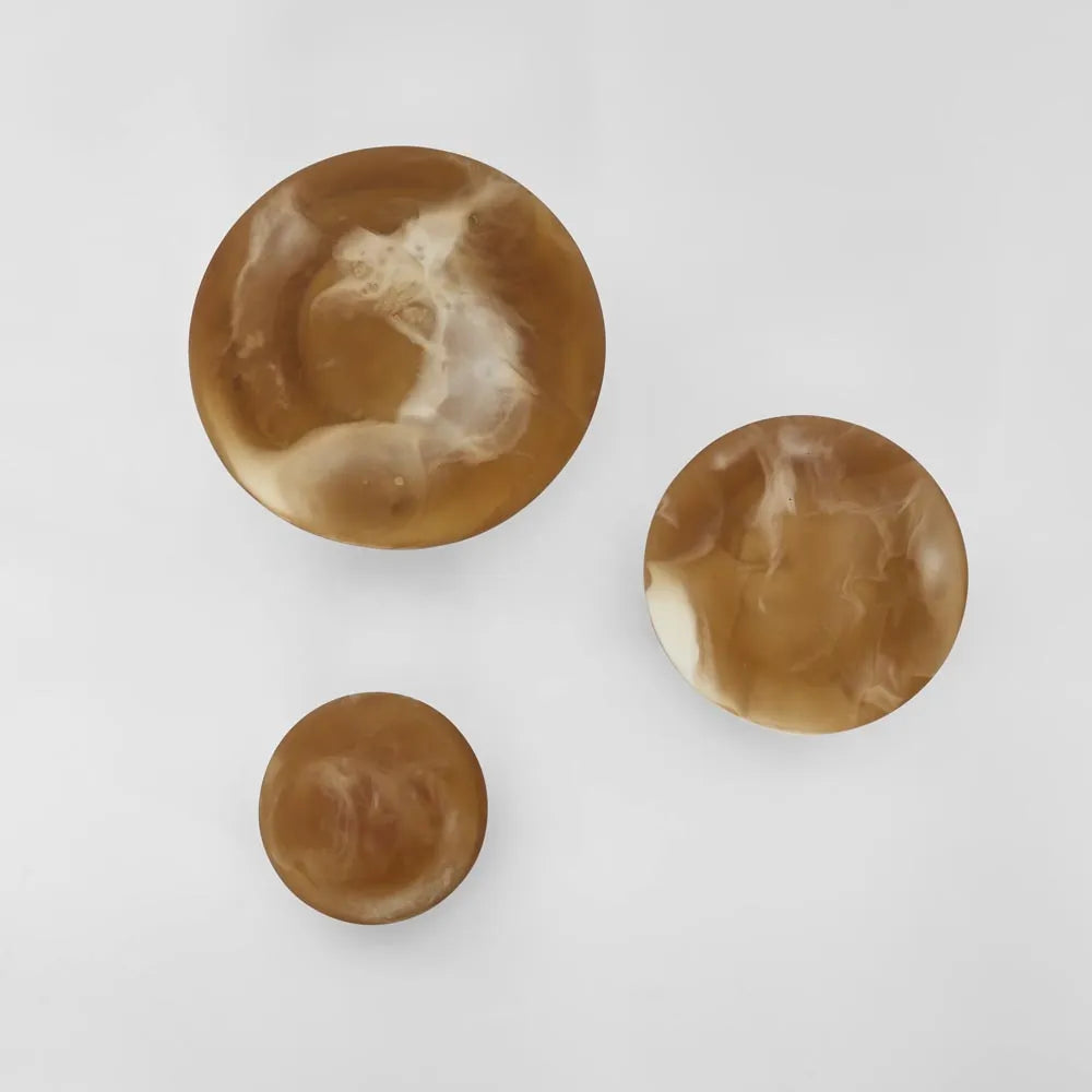 Toffee Swirl Coat Hook - Large