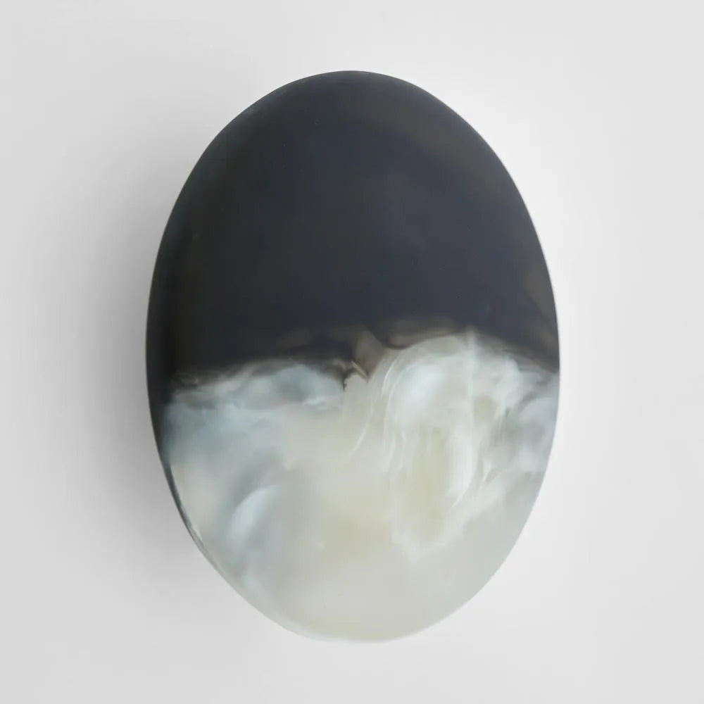 Slate Swirl Coat Hook - Medium