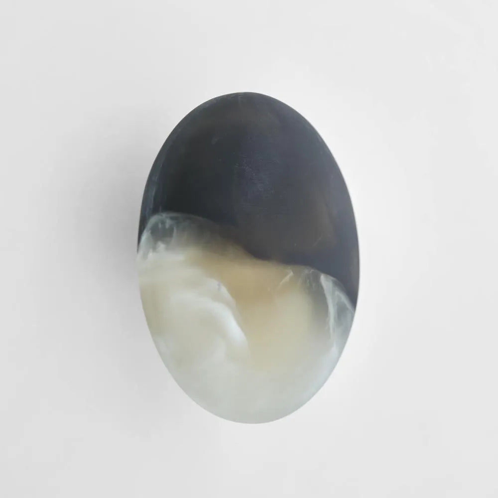 Slate Swirl Coat Hook - Small