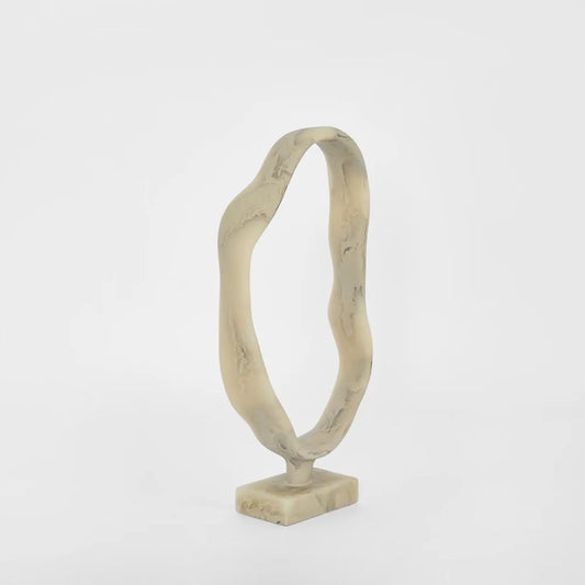 Ripple Sculpture in Resin