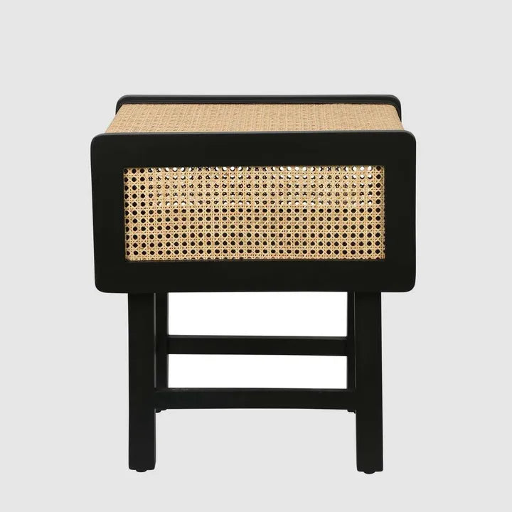 Arden Bedside Table Black