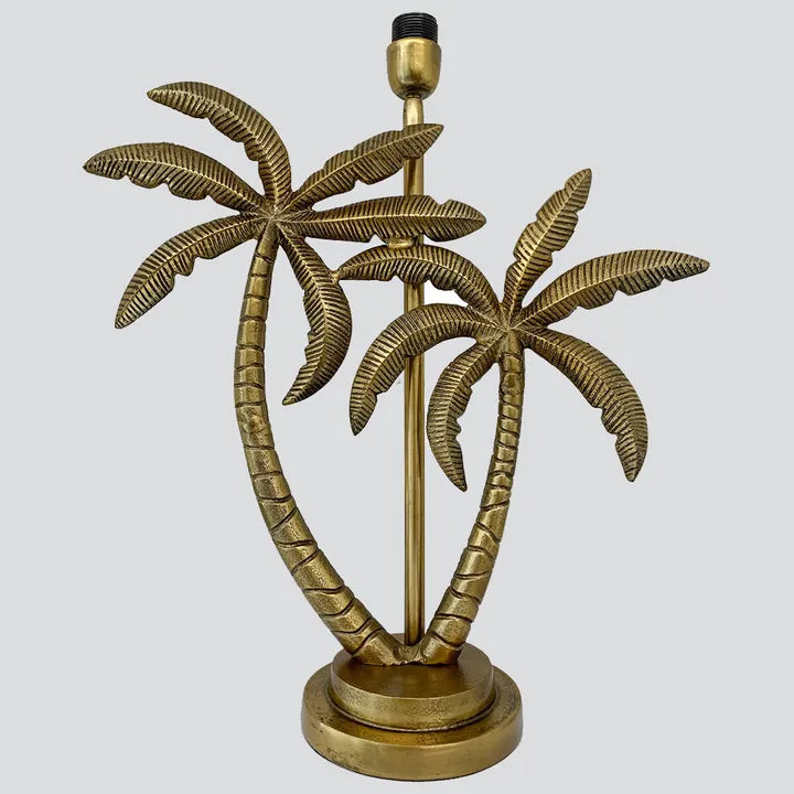 Palm Tree Table Lamp - Base Only