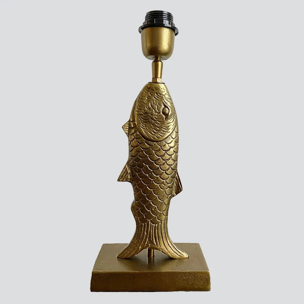 Fish Table Lamp - Base Only