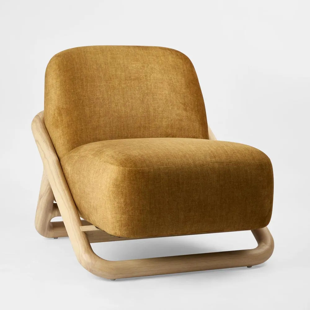 Stonehenge Accent Armchair - Mustard