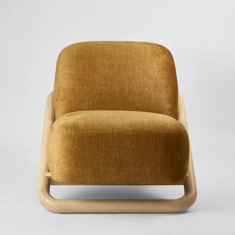 Stonehenge Accent Armchair - Mustard