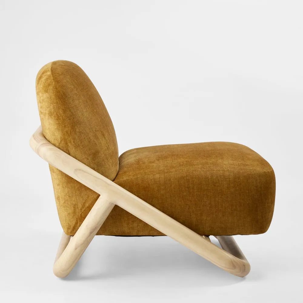 Stonehenge Accent Armchair - Mustard