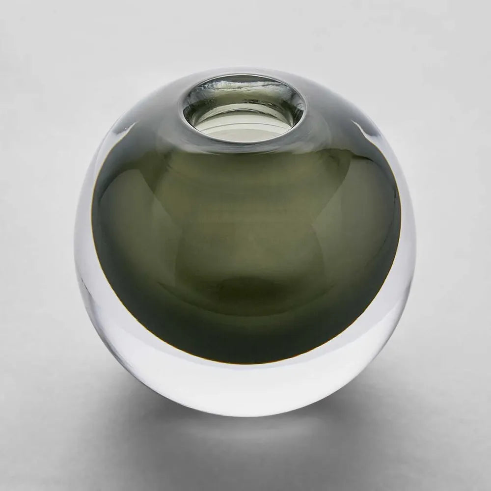 Cinder Vase - Smoke