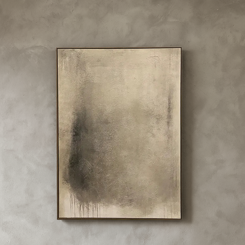 Smoke textured wall art