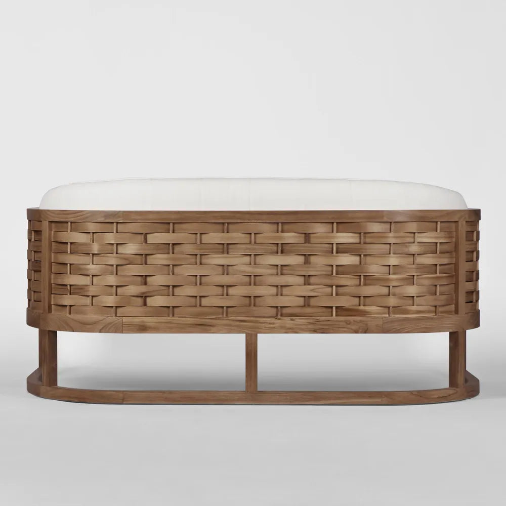 Cove 3 Seater Teak Outdoor Sofa
